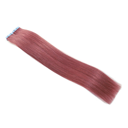 Tape Hair Extensions Natural Red