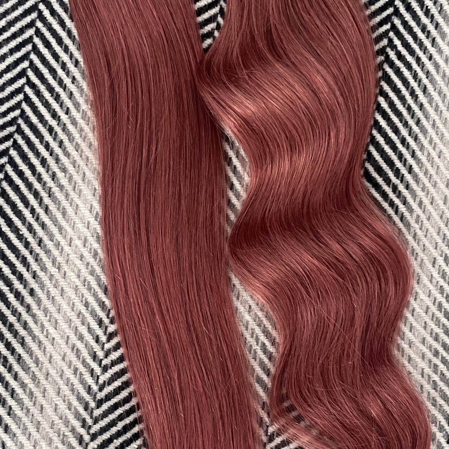 Tape Hair Extensions Natural Red