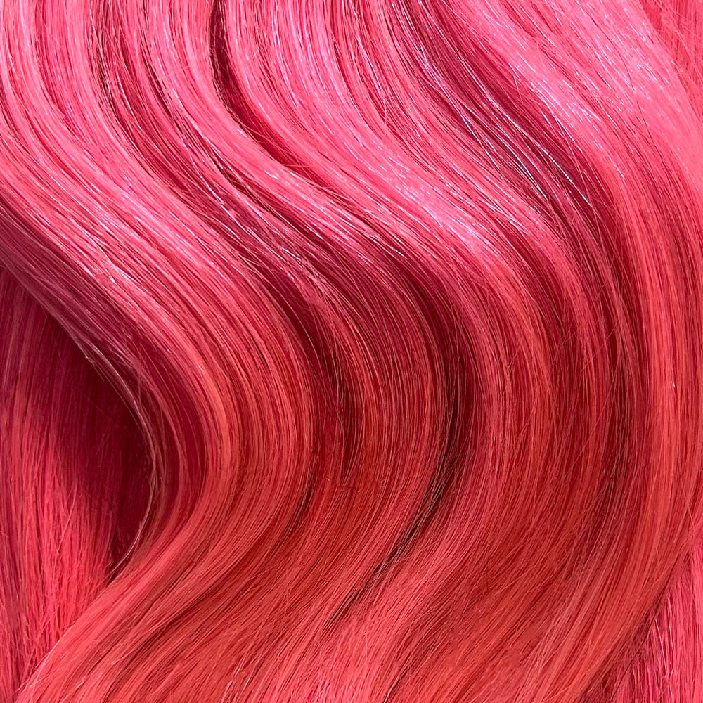 Tape Hair Extensions Pink