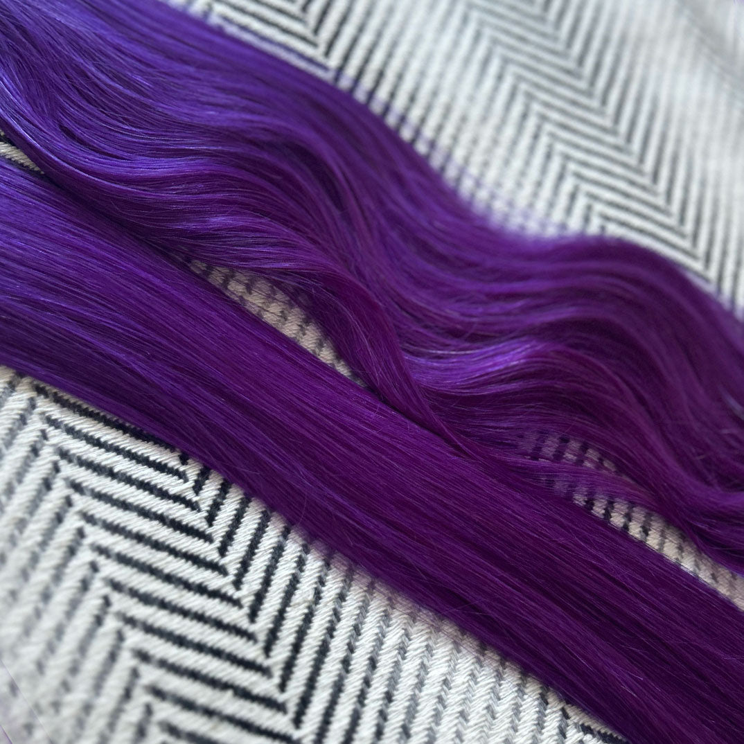 Tape Hair Extensions Purple