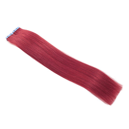 Tape Hair Extensions Red